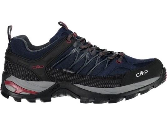 Menn Cmp Rigel Low Trekking Shoe Asphalt/Syrah S. 41 (3Q54457-62Bn)