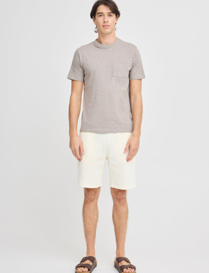 Casual Friday Cfulf0210 Waffle Shorts - Cream - L