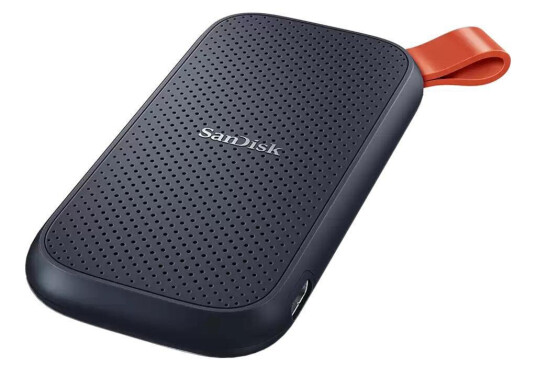 SanDisk 480 GB Ekstern SSD med USB-C - Bærbar Solid State Drive