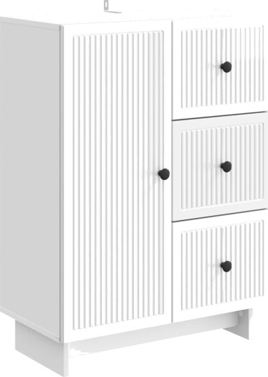 Serviesskap Høgglans hvit 66 x 34,5 x 90 cm Konstruert tre Serviesskap Høgglans hvit 66 x 34,5 x 90 cm Konstruert tre