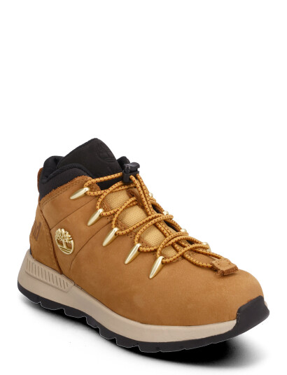 Timberland Mid Lace Up Sneaker - Brown - 33 Timberland Mid Lace Up Sneaker - Brown - 33