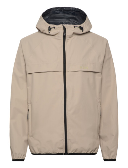 H2O Rømø Lw Rain Jacket - Packable - Beige - M
