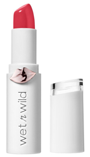 Wet N Wild Megalast Lipstick Strawberry Lingerie Shine Finish