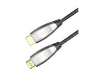 Sinox - High Speed - HDMI-kabel med Ethernet - HDMI hann til HDMI hann - 90 m - fiberoptisk - 4K-støtte