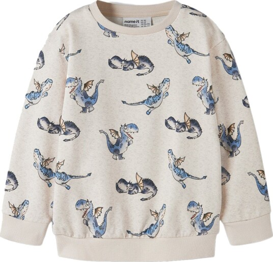 Name It Collegegenser NmmKasse Peyote Melange Name It 3 år 98 Collegegenser Beige Blå Name It Collegegenser NmmKasse Peyote Melange Name It 3 år 98 Collegegenser Beige Blå