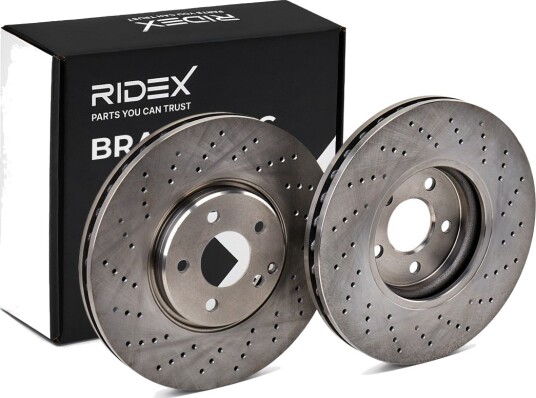 RIDEX 82B1139 Bremseskive