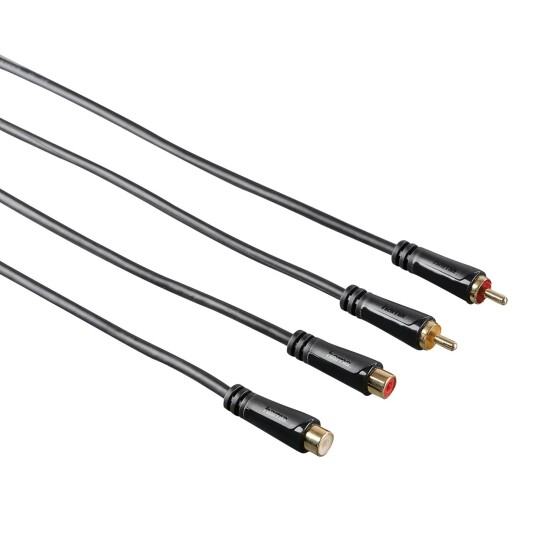 Hama 2xRCA Lydkabel 3m Svart Hama 2xRCA Lydkabel 3m Svart