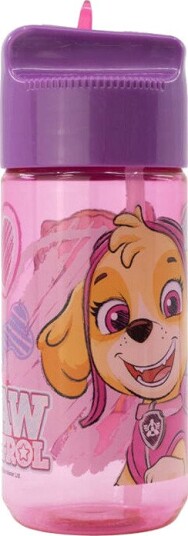 Paw Patrol Stor Drikkeflaske 430 ml Rosa