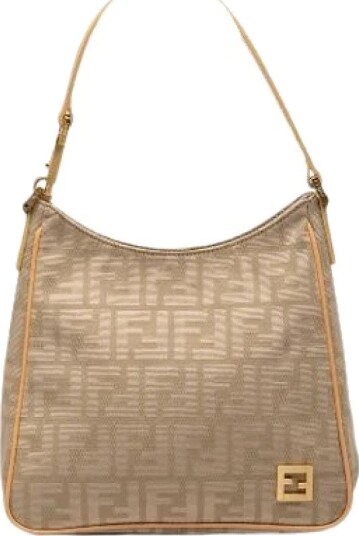 Fendi Vintage Dame Pre owned Brun ONE SIZE, Fendi Vintage Dame Pre owned Brun ONE SIZE,