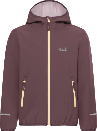 Jack Wolfskin Kids Fourwinds Jacket Sheer Plum, 104