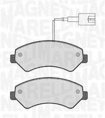 Bremseklosser MAGNETI MARELLI 363916060643