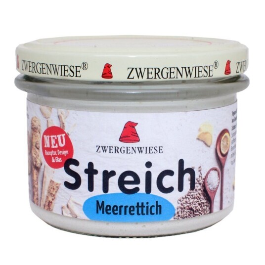 Zwergenwiese Streich smørpålegg pepperrot 180 g Zwergenwiese Streich smørpålegg pepperrot 180 g