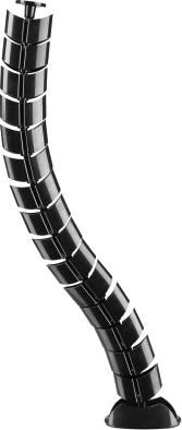 Equip 650861 Kabelstrømpe Bord Abs Syntetisk Sort