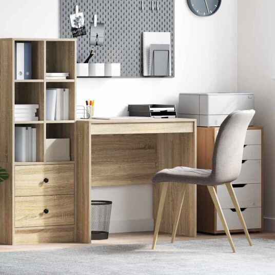 Skrivebord Sonoma Eik 80x50x76 cm Konstruert Tre Skrivebord Sonoma Eik 80x50x76 cm Konstruert Tre