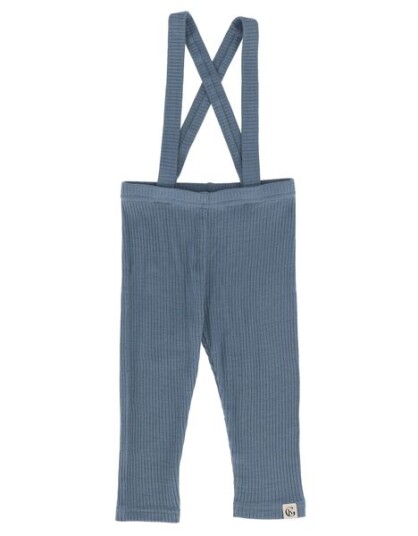 Gullkorn Chalk Baby ull longs - denimblå - 68