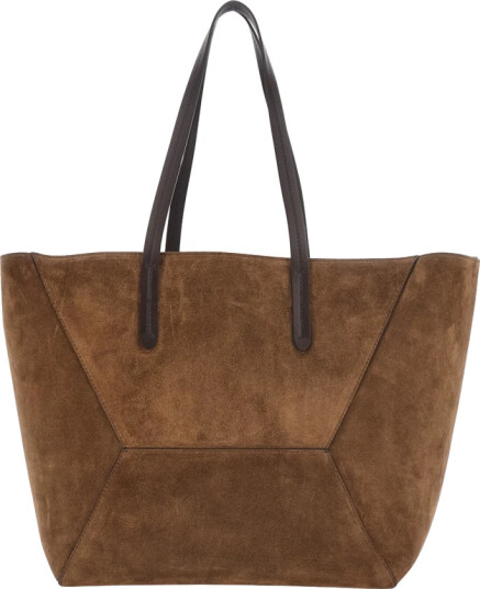 Brunello Cucinelli Dame Vesker Brun ONE SIZE,