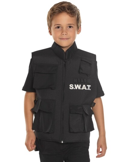 SWAT Kostymevest til Barn med Lommer