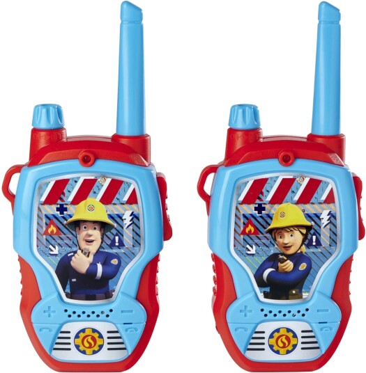 Brannmann Sam Walkie Talkies rekkevidde på opp til 100 meter