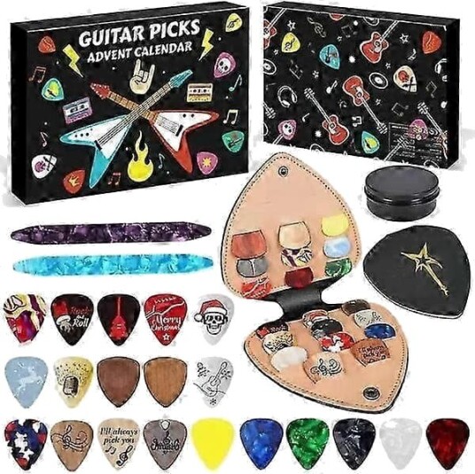 2026 Gitarplekter Julekalender