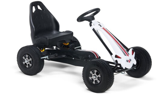 Alex's Garage Tråbil Go-kart Hvit Alex's Garage Tråbil Go-kart Hvit