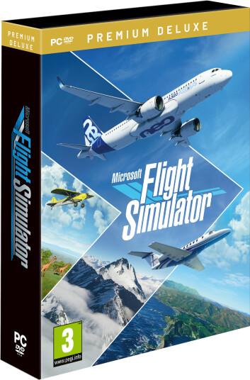 Microsoft Flight Sim 2020 (Premium Deluxe Edition) (DVD Format) Microsoft Flight Sim 2020 (Premium Deluxe Edition) (DVD Format)