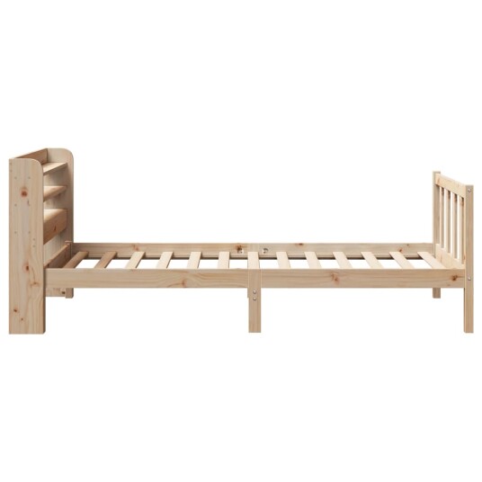 Sengeramme uten madrass 75x190 cm heltre furu 3306564 Sengeramme uten madrass 75x190 cm heltre furu 3306564