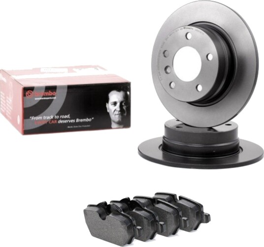 Bremseskiver og -klosser BREMBO BRB3405N0424