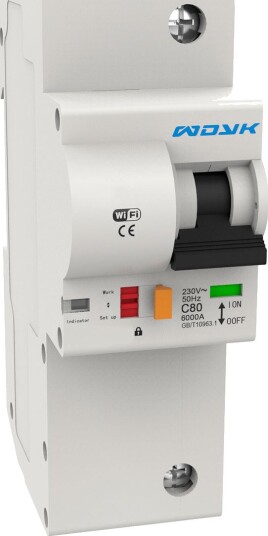 Wdyk Smartbryter POW63 WiFi Med Energimåler 1-polet (63A)