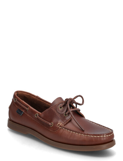 Bianco Biaibiza Boat Shoe Pull Up Leather Brown 40