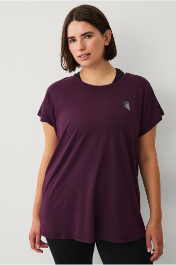 Zizzi Treningstopp Abasic O neck Tee