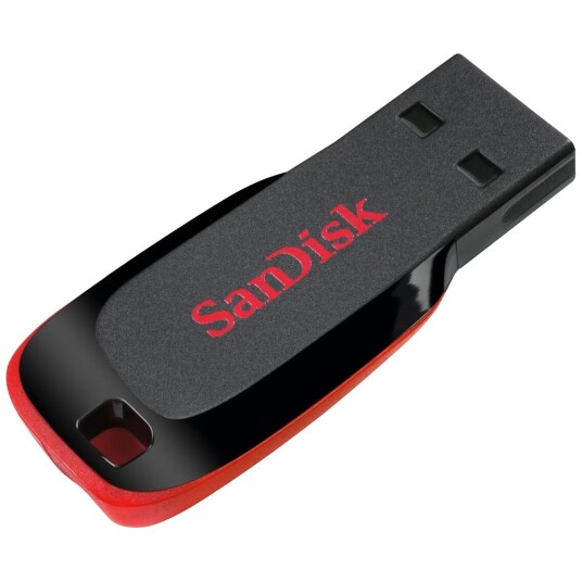 SanDisk Cruzer Blade USB 2.0 minnepenn 64 GB SanDisk Cruzer Blade USB 2.0 minnepenn 64 GB
