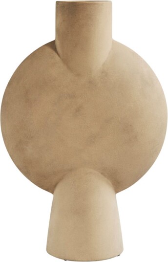 101 Copenhagen Sphere Vase Bubl Hexa Sand Vaser Kristian Sofus Hansen,Tommy Hyldahl Beige