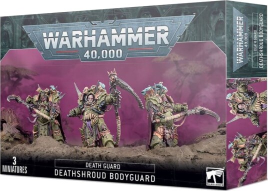 Games Warhammer 40K Death Guard - Deathshroud Bodyguard