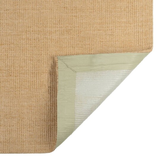 vidaXL Teppe naturlig sisal 80x100 cm
