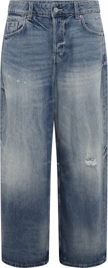 Weekday Andromeda Low Rise Loose Baggy Jeans Blue 30 x 32