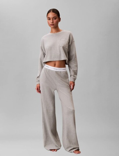 Calvin Klein Logo Jersey Pant Grey XL
