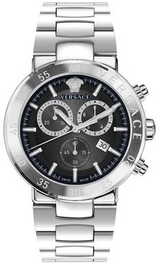 Versace Herreklokke VEPY00520 Urban Mystique Sort/Stål Ø43 mm