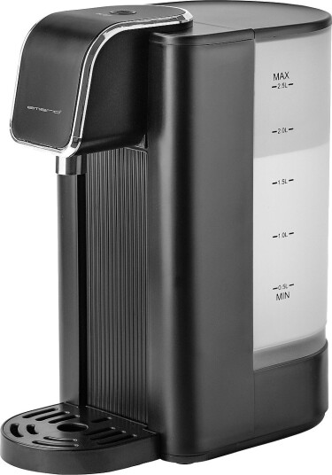 Emerio Varmtvannsdispenser 2,5L 2600W Svart med avtakbar tank