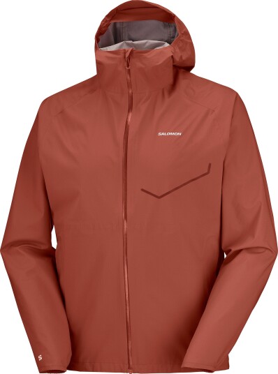 Salomon Men"s Bonatti Waterproof Burnt Umber, S