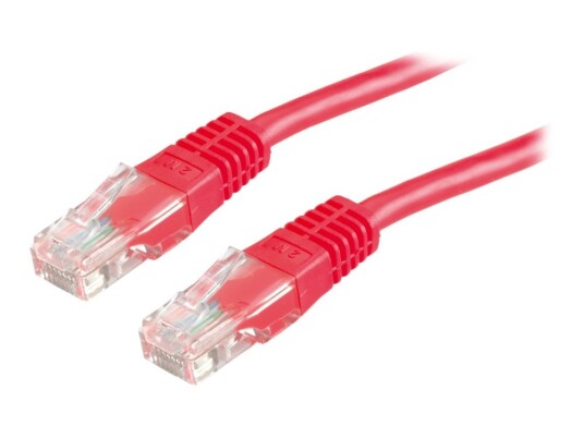 Roline Koblingskabel Rj-45 Hann Til Rj-45 Hann 2 M Utp Cat 5E Formstøpt Rød