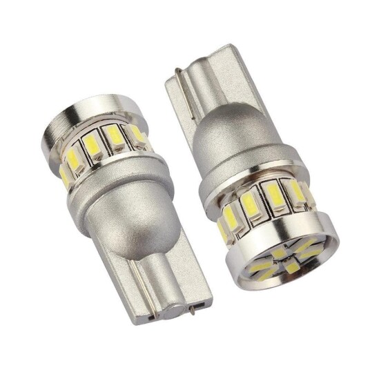 4X T10 Canbus W5W 18 st 3014 LED - Vit