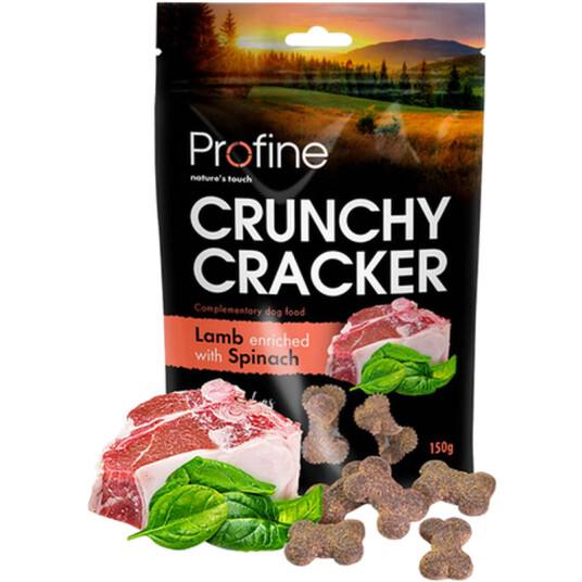Profine Lammekjeks med Spinat 150 g - Naturlige Hundegodbiter
