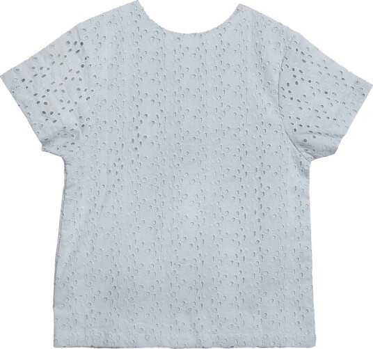 Hanevild Lace T Shirt Blue 110/116 Hanevild Lace T Shirt Blue 110/116