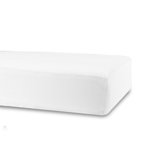 Nordstrand Home Laken sprinkelseng 60x120x15 cm Hvit stretchlaken til babyseng 100% Bomull