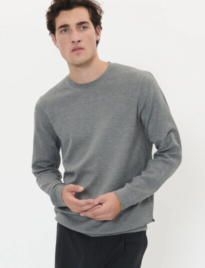 Matinique Maharry Crew - Grey - XXXL