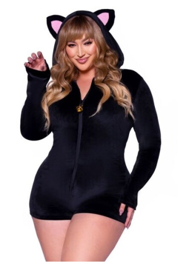 Boland Traciks Black Kitty Cat Kostume Plus LA871423X4X
