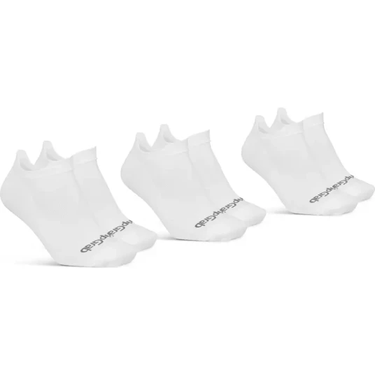 GripGrab Classic No Show sommer strømper 3 Pak hvit GripGrab Classic No Show sommer strømper 3 Pak hvit
