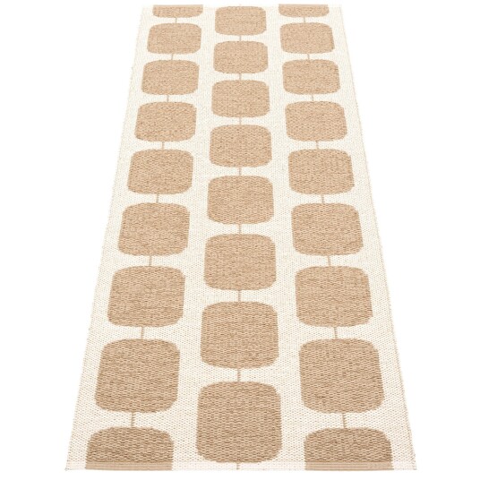 Pappelina Gulvteppe Sten 70 x 200 cm light nougat/vanilla