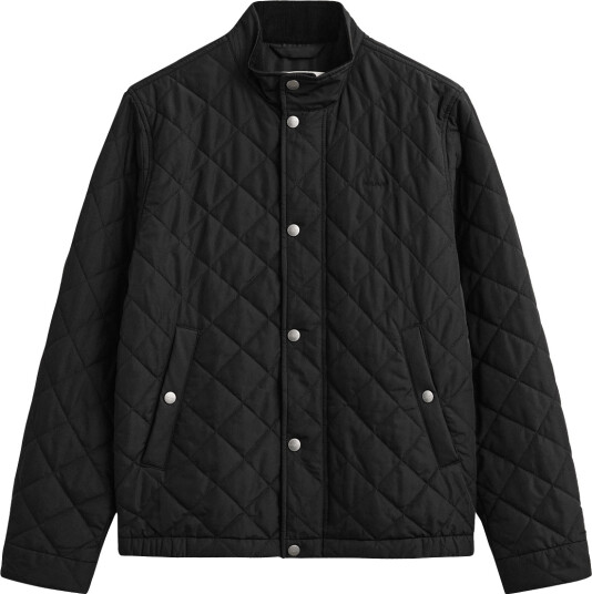 Gant Quilted Jacket Black XXL