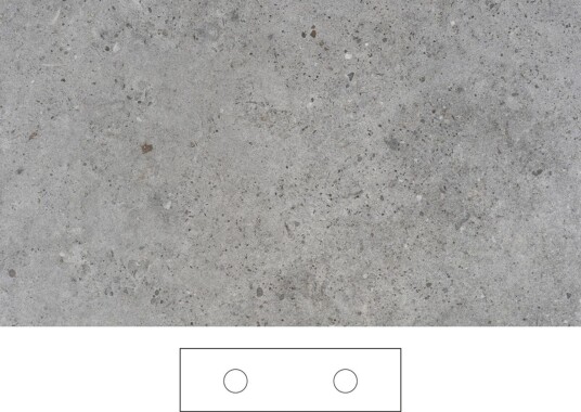 Svedbergs Poem Granittkeramikk Benkeplate Kalk / 160cm Dobbel Ingen
